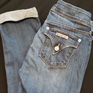 Hudson Jeans, Ginny Crop w/ cuffs, Size 28